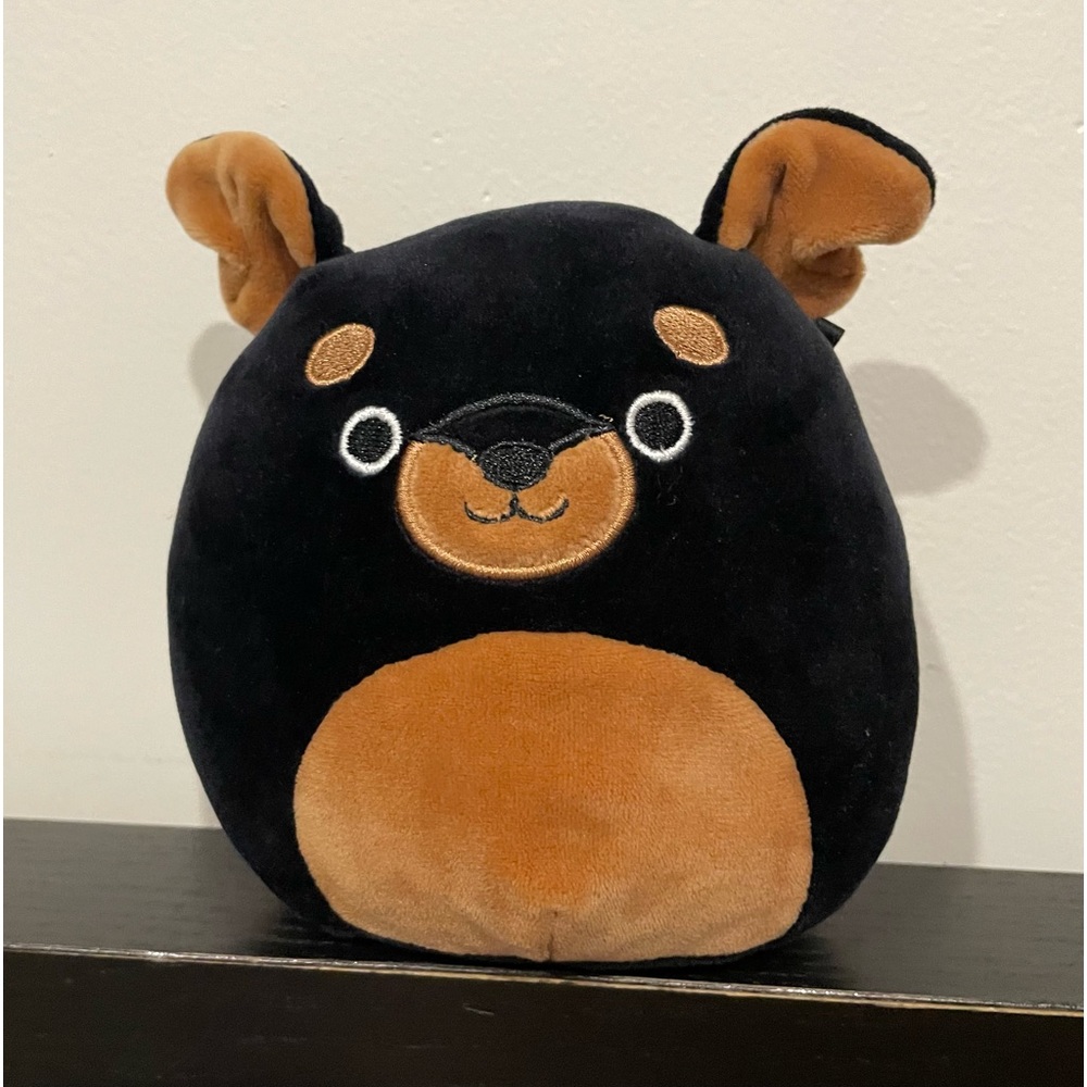 Matteo the Rottweiler 5 inch Squishmallow dog